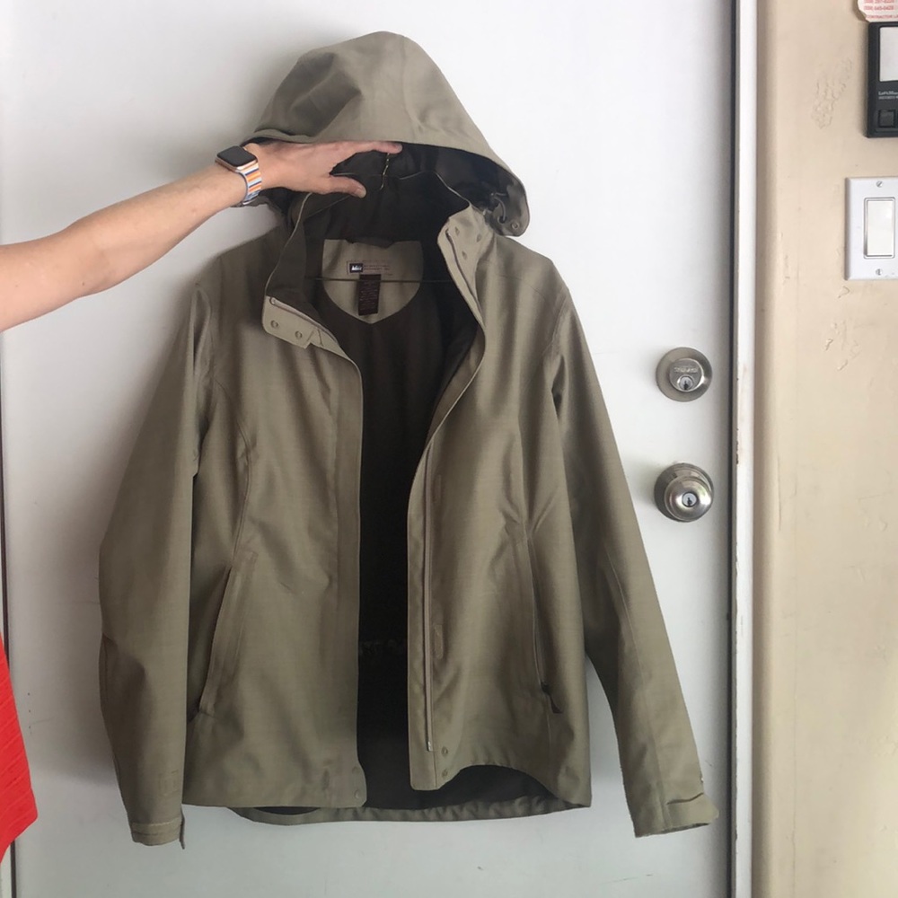 REI rain jacket, used but in good shape